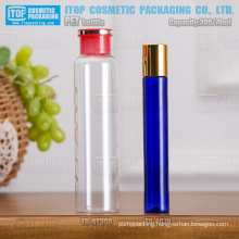 70ml and 300ml slim and tall good looking round attractive and unique cosmetics empty plastic pet bottles